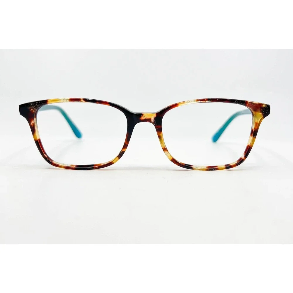Lilly Pulitzer Eyeglasses Womens Tortoise Teal Witherbee TOT 49-17-135 49mm